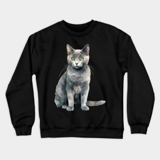 Korat Cat Crewneck Sweatshirt